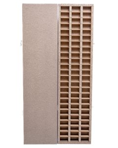 CAJA CUTTING DE MADERA 72 DIVISIONES