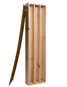 CAJA DE MADERA HQ DE 1MT x 27CM x 9CM