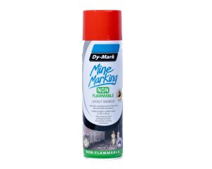 DY-MARK MINE MARKING NON FLAMMABLE RED HOR