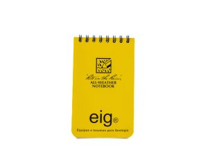 LIBRETA DE CAMPO   – LÍNEAS HORIZONTAL LOGO EIG
