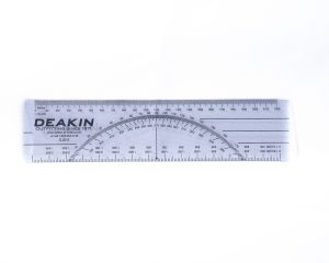 Reglilla Deakin 6" C-Thru EJD2 1:10,000, 15,000, 20,000