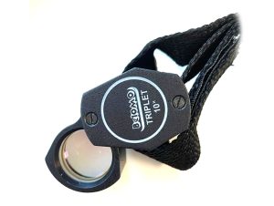 Lupa Belomo Triplet 10x con collar